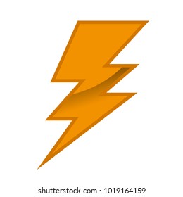 thunder logo vector 