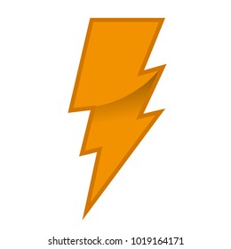 thunder logo vector 