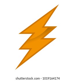 thunder logo vector 