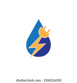 thunder logo vector ilustration DESIGN
