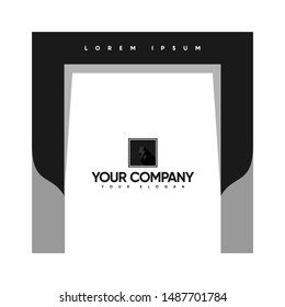 Thunder Minimalism Logo Design Concept