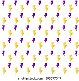 Thunder pattern. Minimalistic geometric pattern. Seamless pattern. Background texture