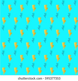 Thunder pattern. Minimalistic geometric pattern. Seamless pattern. Background texture