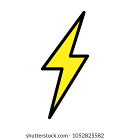 thunder ray isolated icon