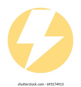 thunder ray isolated icon
