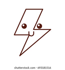 thunder ray kawaii character