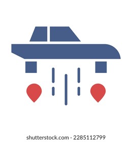 thunder rocket portals swords icons vector