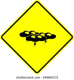 thunder storm sign
