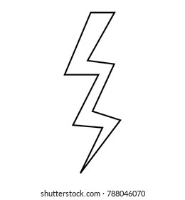 thunder vector design