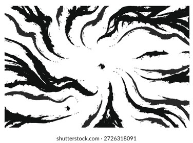 Thunder vector illustration background abstract