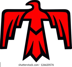 Thunderbird - Native American Indian Symbol svg