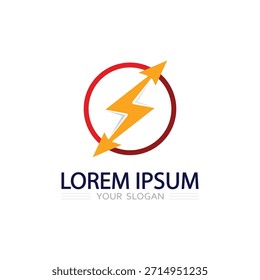 Logo de Thunderbolt Energy con líneas limpias de rayos para una marca Corporativa fuerte