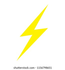 Thunderbolt icon,Energy sign,Vector.