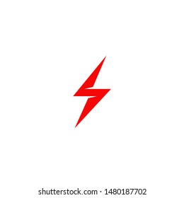 Thunderbolt logo design vector template