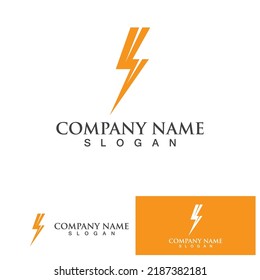 Thunderbolt logo and symbol vector