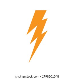 thunderbolt Logo Template vector icon illustration design