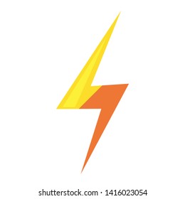 thunderbolt ray power vector ilustration vector ilustration