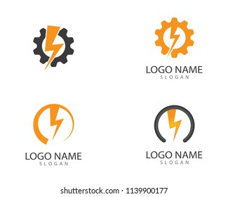 Thunderbolt symbol illustration