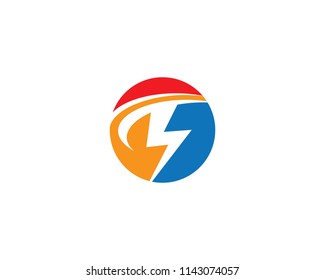 Thunderbolt symbol illustration