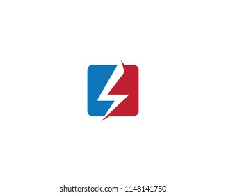 Thunderbolt symbol illustration