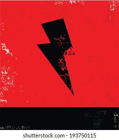 Thunderbolt symbol,vector