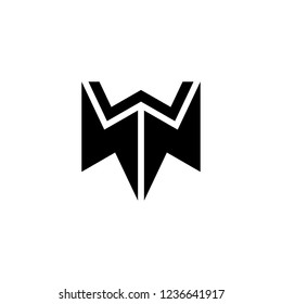 Thunderbolt Volt Electric with Initial Letter W Logo Design Inspiration