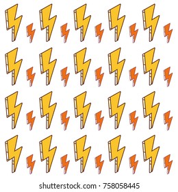 thunders background icon colorful design vector illustration