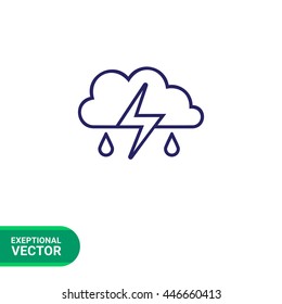 Thunderstorm icon