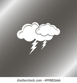 Thunderstorm Icon.