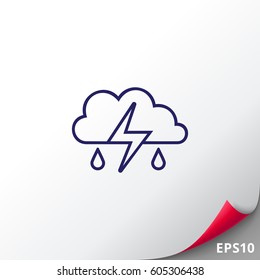 Thunderstorm icon