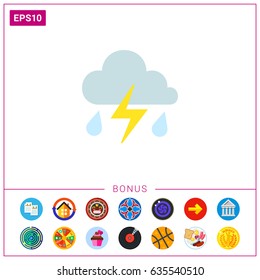 Thunderstorm icon