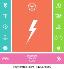 Thunderstorm lightning icon