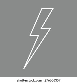 Thunderstorm lightning icon