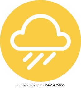 thunderstorm weather cloud icon,outline icon design,bad weather.srok vector