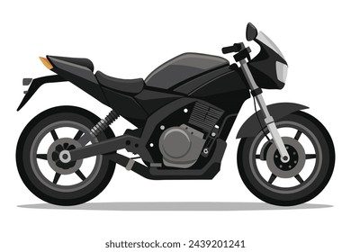 Thunderstride motorcycle vector illustration artwork