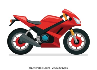 Thunderstride motorcycle vector illustration artwork