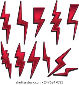 ThunderVold rot 3D Strike Set