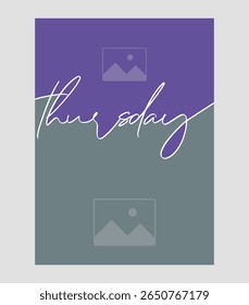 thursday episode with image place holder for sustainability design
