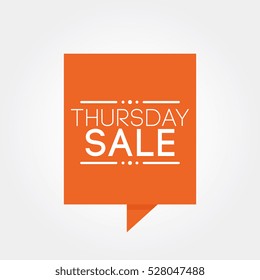 thursday sale