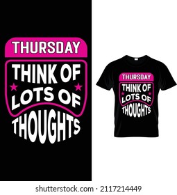 Thursday-Think of Lots of Thoughts