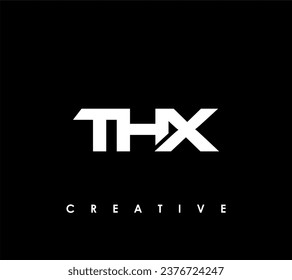 THX Letter Initial Logo Design Template Vector Illustration
