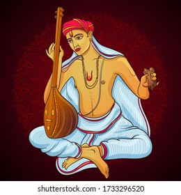 Thyagaraja swamy, Indian carnatic music composer 