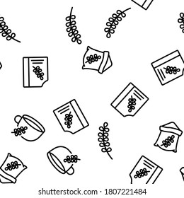 Ilustración De Línea Delgada Del Vector De Productos De La Planta De Time