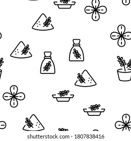 Ilustración De Línea Delgada Del Vector De Productos De La Planta De Time
