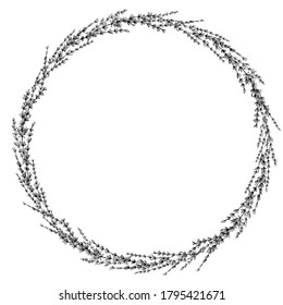 Thyme era una corona. Técnica gráfica manuscrita