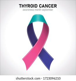 892 Thyroid cancer ribbon Images, Stock Photos & Vectors | Shutterstock