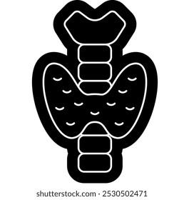 Thyroid Icon, Body human anatomy