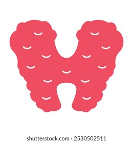 Thyroid Icon, Body human anatomy