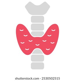 Thyroid Icon, Body human anatomy
