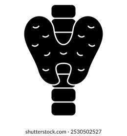 Thyroid Icon, Body human anatomy